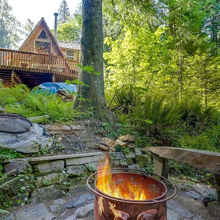 Clear Creek Cabin Welches Dış mekan fotoğraf