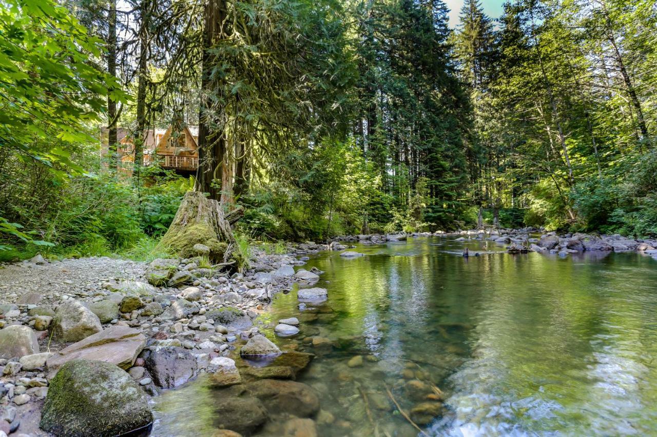 Clear Creek Cabin Welches Dış mekan fotoğraf